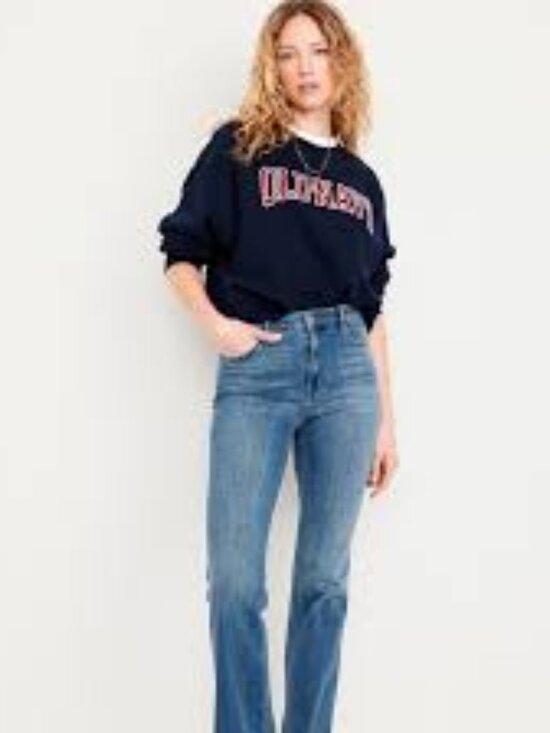 Old Navy Denim - Old Navy The Diva Mid-rise Straight Leg Jeans